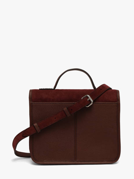 Sac Bandoulière La Suite Cuir Paul marius Rouge la suite GEORGSUI vue secondaire 3