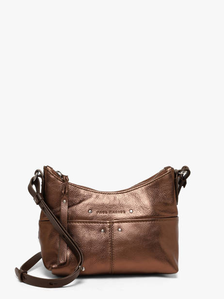 Shoulder Bag Vintage Leather Paul marius Brown vintage LOUSTIC