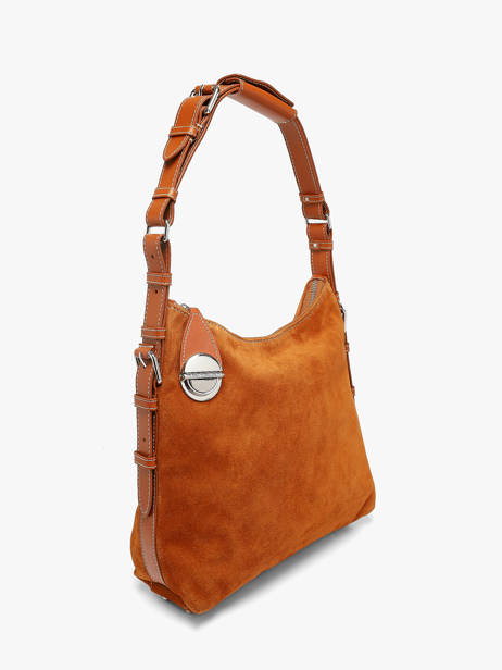 Sac Porté épaule La Suite Cuir Paul marius Orange la suite ELLIBSUI vue secondaire 1