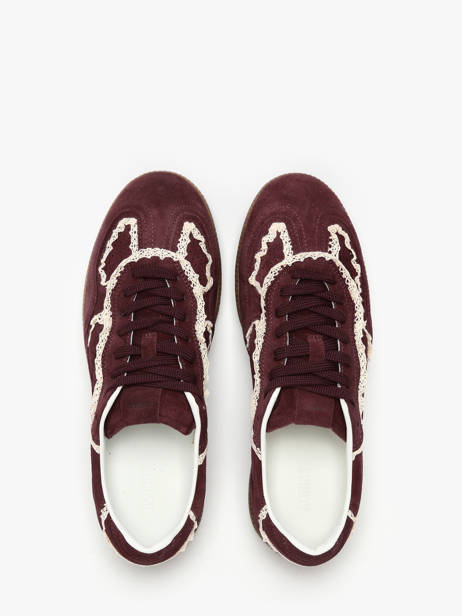 Sneakers Tb.490 In Leather Alohas Red women 10082303 other view 4
