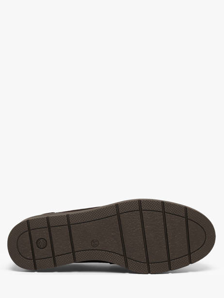 Platform Moccasins In Leather Dorking Brown women CA other view 4