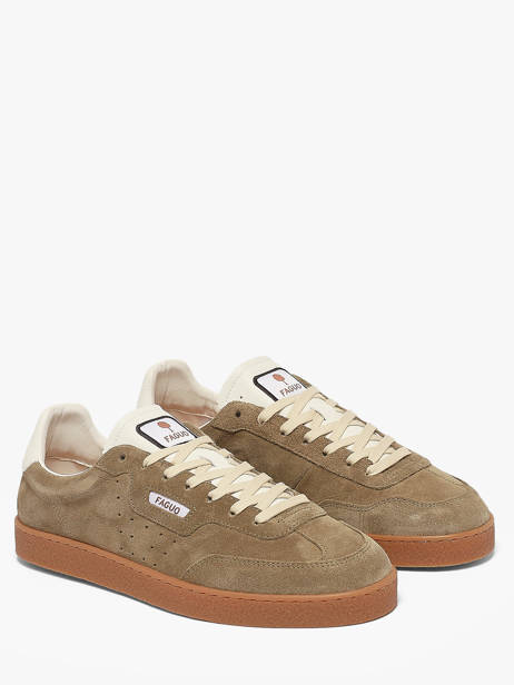 Sneakers In Leather Faguo Green men 26CG0203 other view 1