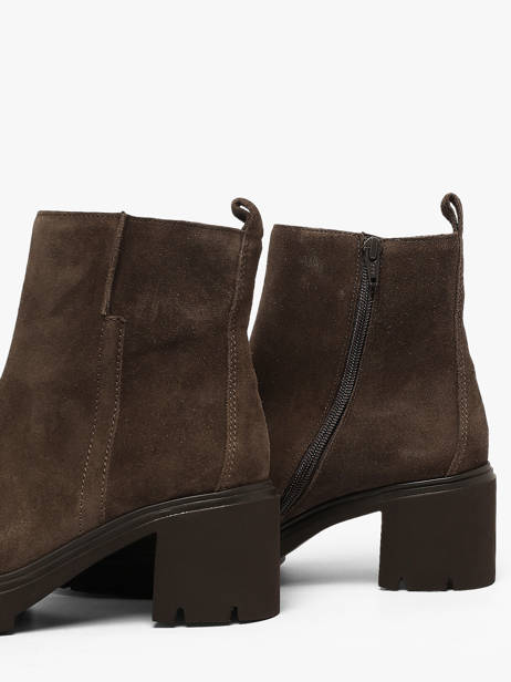 Heeled Boots In Leather Gabor Brown women 1 other view 2