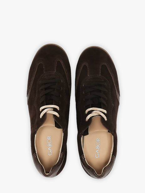 Sneakers In Leather Gabor Brown women 1 other view 3