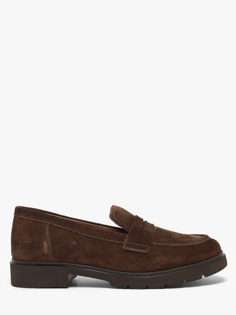 Moccasins In Leather Gabor Brown women 3