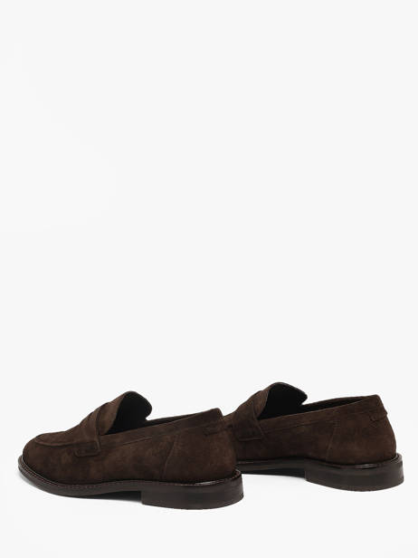 Moccasins In Leather Gant Brown men 33673384 other view 2
