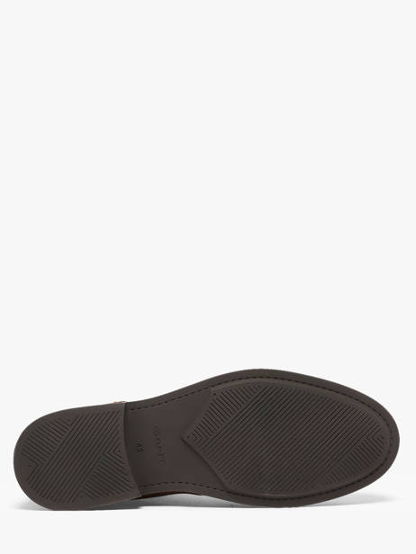 Chelsea Boots En Cuir Gant Marron men 33653464 vue secondaire 4