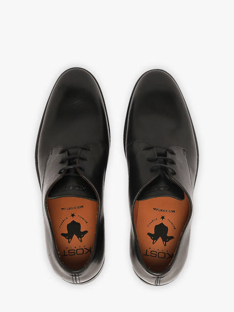 Formal Shoes In Leather Kost Black men AB29102 other view 3