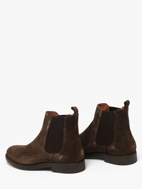 Chelsea Boots In Leather Kost Brown men B00030B other view 2