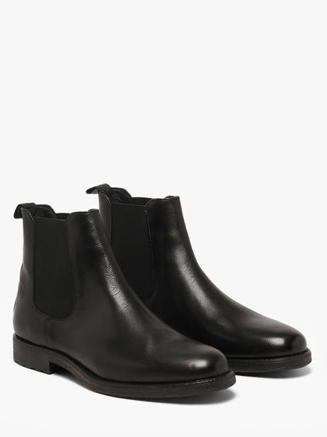 Chelsea Boots In Leather Kost Black men B00030A other view 1