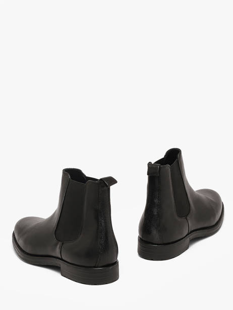 Chelsea Boots In Leather Kost Black men B00030A other view 2