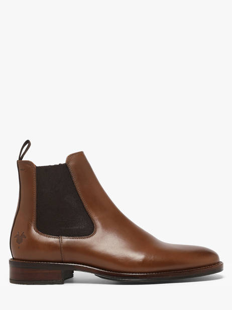 Chelsea Boots In Leather Kost Brown men B0146A