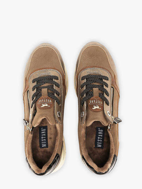 Sneakers Mustang Brown women M0332001 other view 3