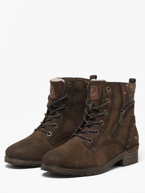 Boots Mustang Brown women M0072015 other view 1
