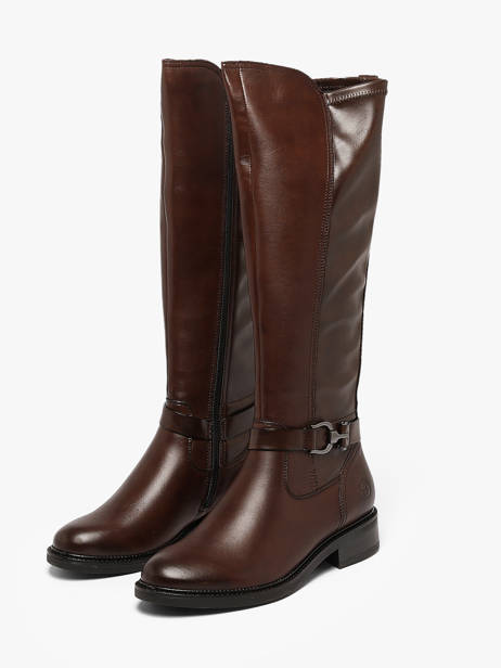 Boots In Leather Remonte Brown women 25 other view 1