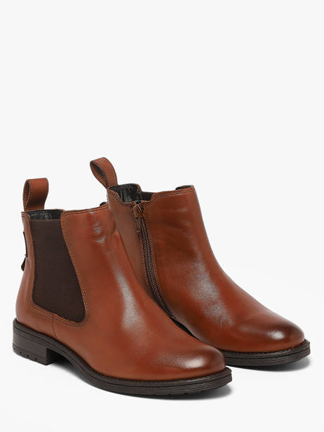 Chelsea Boots In Leather Tt. bagatt Brown women FS3A4000 other view 1