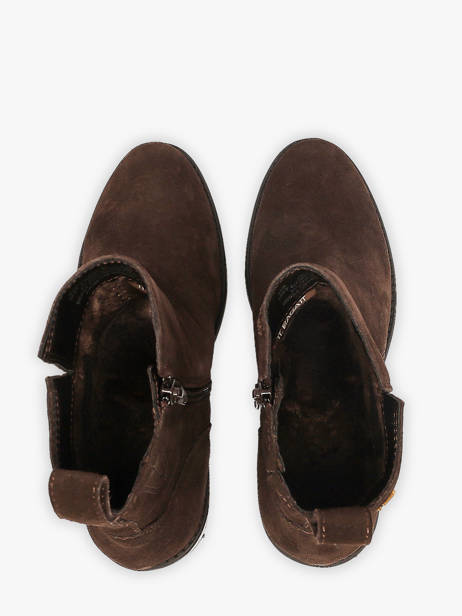 Heeled Boots In Leather Tt. bagatt Brown women 683E1400 other view 3