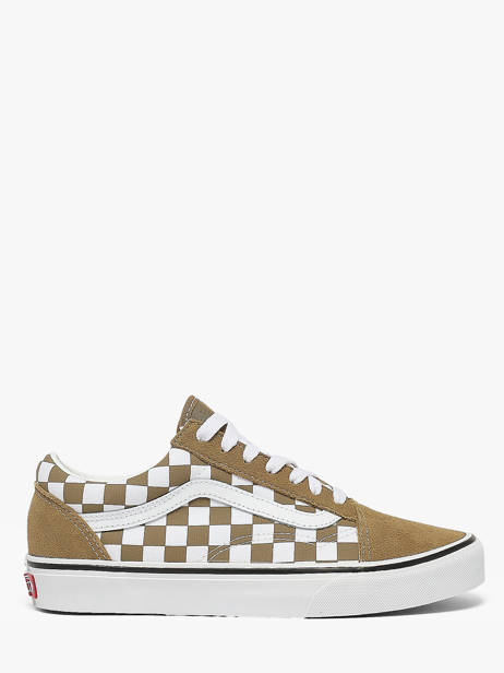 Sneakers In Leather Vans Green women D6WHK91