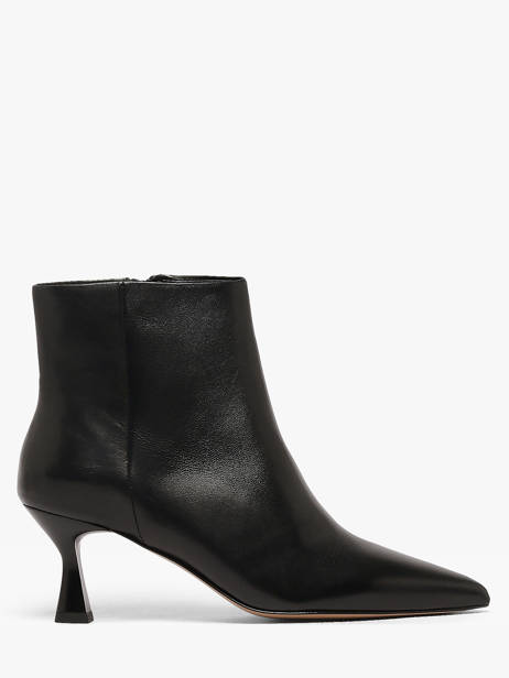 Stiletto Heel Boots In Leather We do Black women CO90048C