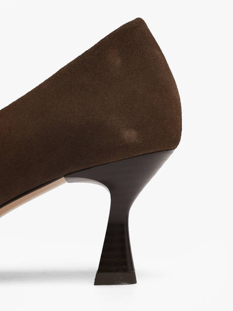 Stiletto Heel Pumps In Leather We do Brown women CO55406B other view 2