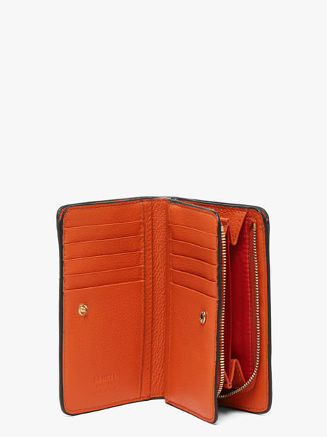 Portefeuille Enveloppe Cuir Lancel Orange enveloppe A13710 vue secondaire 1