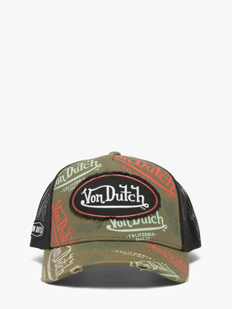 Casquette Von dutch Beige accessoires CAFE12