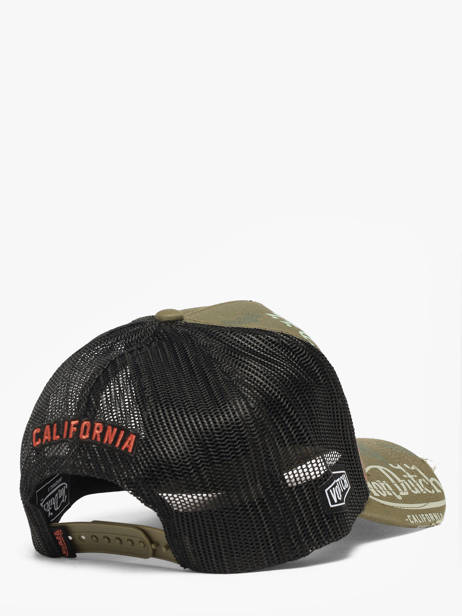 Casquette Von dutch Beige accessoires CAFE12 vue secondaire 2