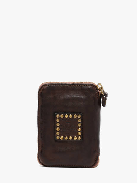 Leather Tosca Wallet Campomaggi Brown poppi 2060ND other view 2