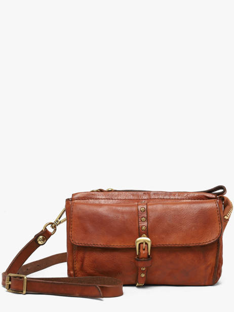 Shoulder Bag Kura Leather Campomaggi Brown kura 34070ND