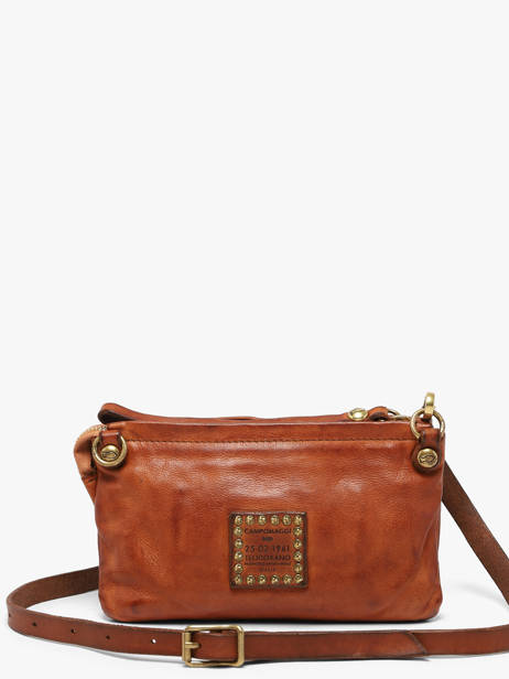 Shoulder Bag Kura Leather Campomaggi Brown kura 34070ND other view 4