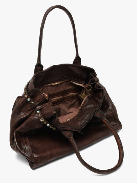 Handbag Poppi Leather Campomaggi Brown poppi 41020ND other view 3