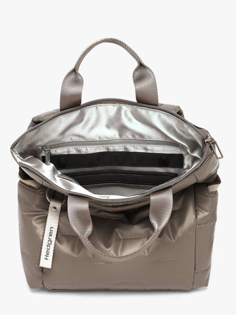 Backpack Comfy Hedgren Gray cocoon HCOCN04 other view 2