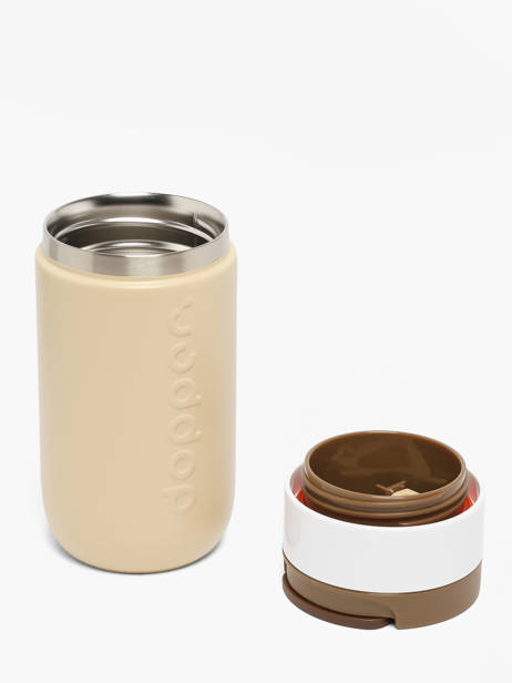 Drinking Bottle Dopper Beige travel mug 300 other view 2