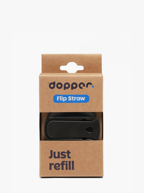Drinking Bottle Dopper Black accessoires FLIPSTRA