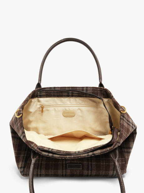Shoulder Bag Taylor With Tartan Print Laurent david Brown ld bags 135 other view 3