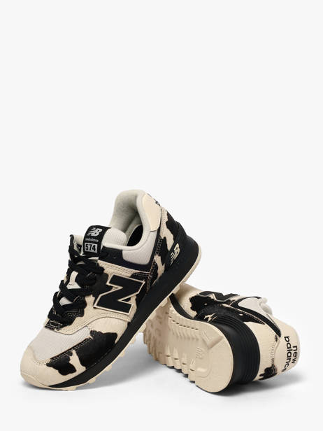 Sneakers In Leather New balance Black women W574PH other view 2