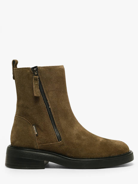 Boots In Leather Mephisto Brown women P5150207