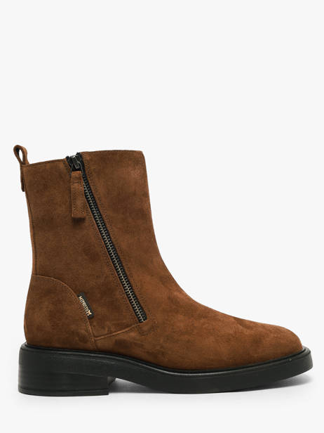 Boots In Leather Mephisto Brown women P5150208