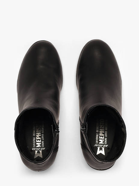 Boots In Leather Mephisto Black women P5150345 other view 3