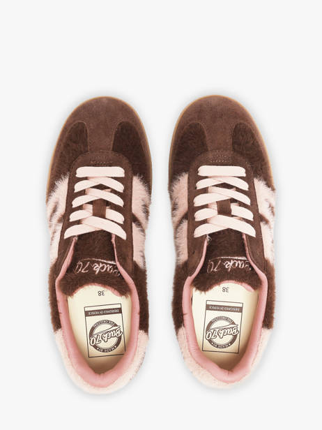 Sneakers In Leather Back 70 Brown women 7 other view 3