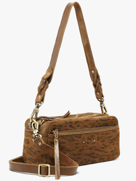 Sac Bandoulière Vintage Mila louise Brown vintage 3920PA1 other view 2