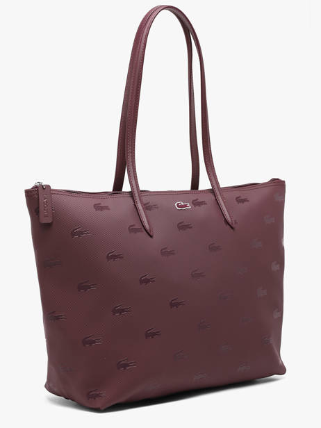 Shopping Bag L12.12 Concept Holiday Lacoste Violet l12.12 concept holiday NF5505HN other view 1