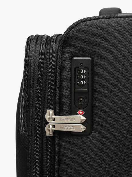 Expandable Cabin Luggage American tourister Black summerride 149497 other view 1