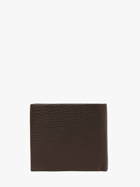 Wallet Leather Tommy hilfiger Brown corporate AM14779 other view 2