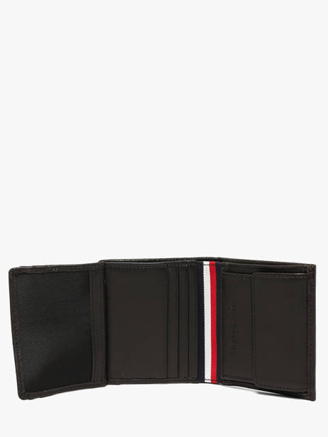 Wallet Leather Tommy hilfiger Black corporate AM14786 other view 2