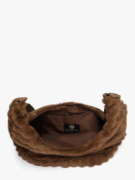 Shoulder Bag Quadri Le voyage en panier Brown quadri AHP320 other view 2