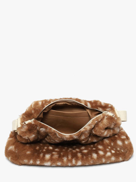 Shoulder Bag Rosa Fawn Hindbag Brown faon FN other view 4