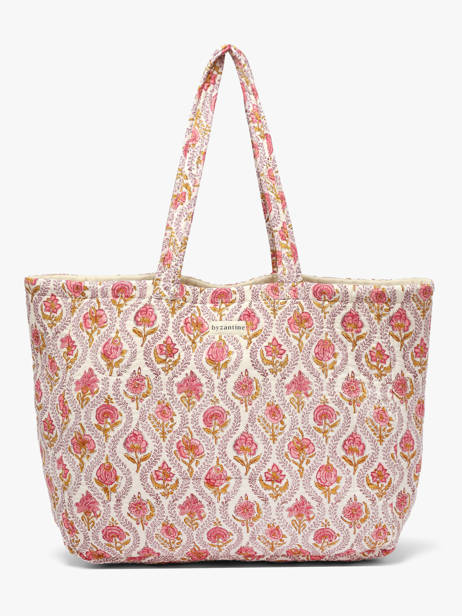 A4 Size Shoulder Bag Éphèse Cotton Byzantine Multicolor cabas EPH