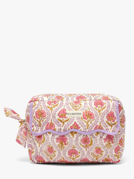 Toiletry Bag With Flap Éphèse Cotton Byzantine Multicolor accessoires EPH