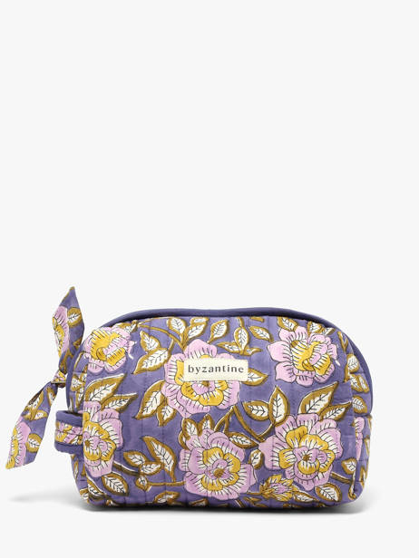 Small Toiletry Bag N°113 Cotton Byzantine Multicolor accessoires 113